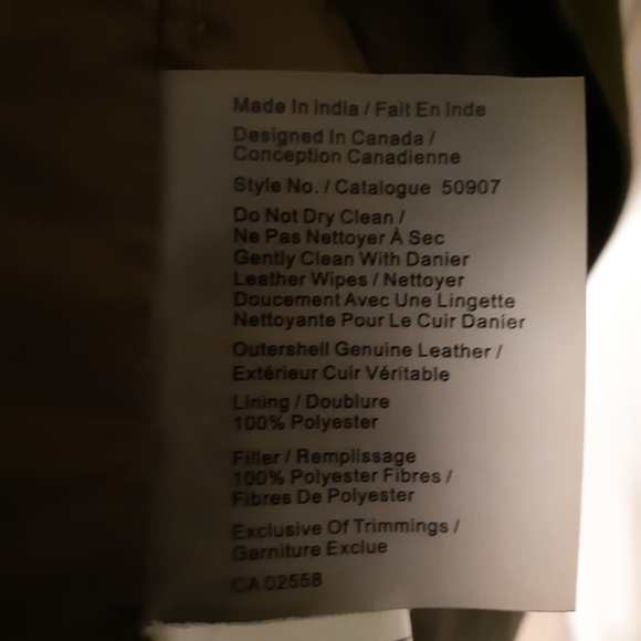 Danier Leather Jacket - Picture 4 of 4